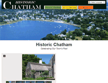 Tablet Screenshot of historic-chatham.org